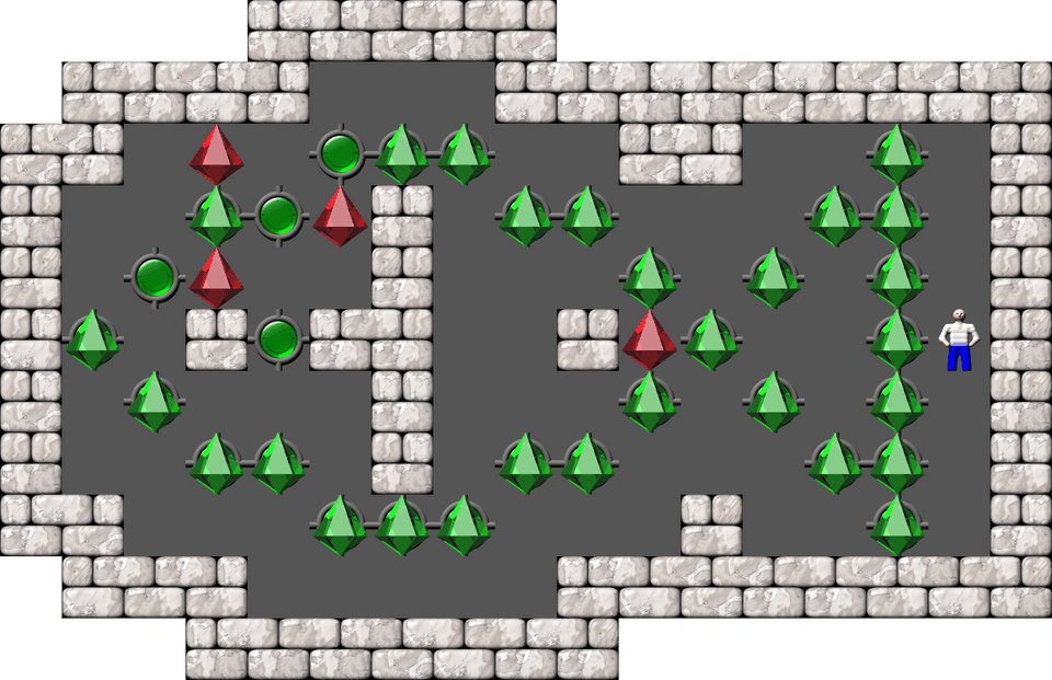 Sokoban Tertius gradus ad Olympo 1 level 53